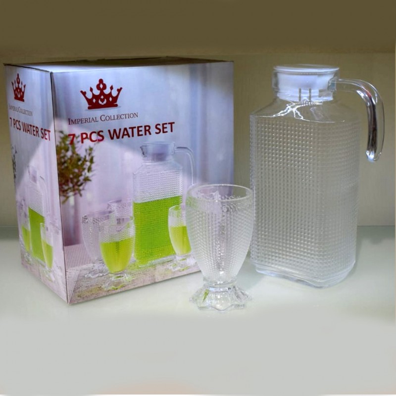 Elegant Glass Water Set