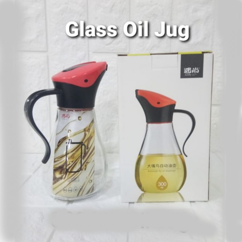 Glass Oil Jug