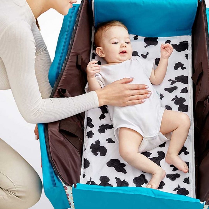 Baby Travel Crib Diaper Bag
