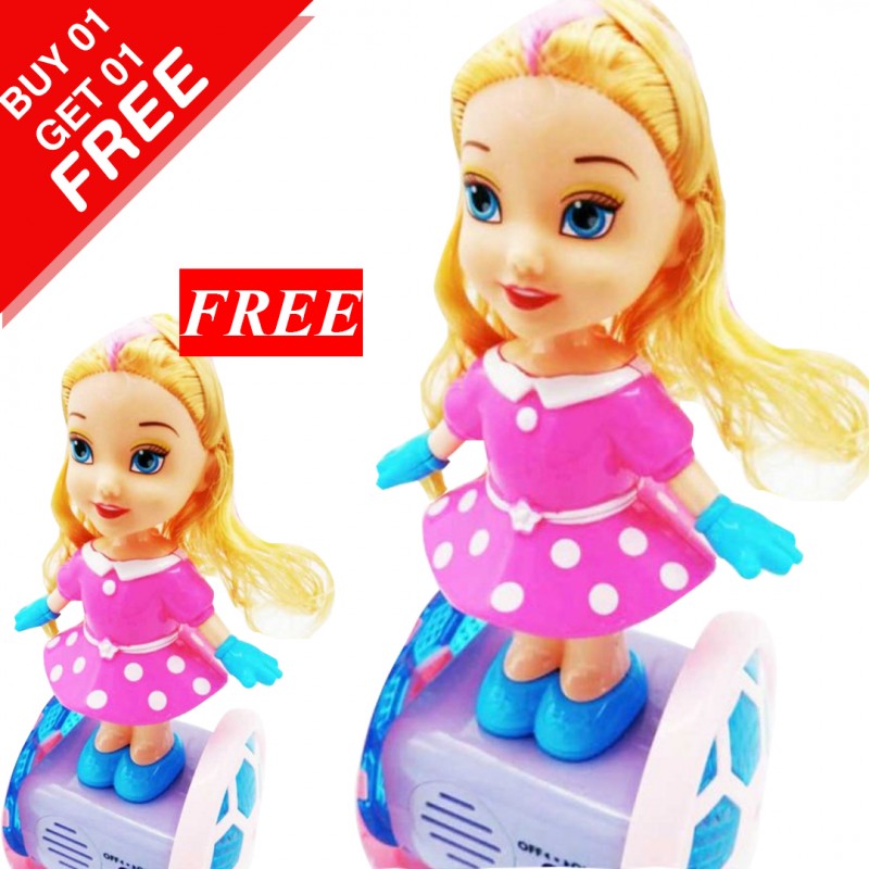 Girl Hover Board Toy Pack (Buy 01 & Get 01 Free)