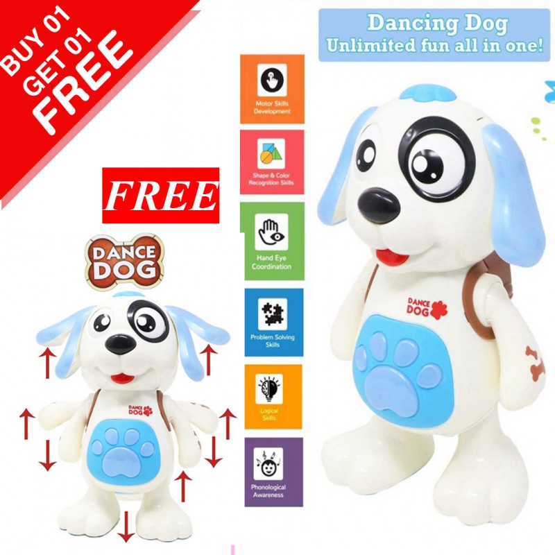 Rotating Dancing Dog Toy Pack (Buy 01 & Get 01 Free)