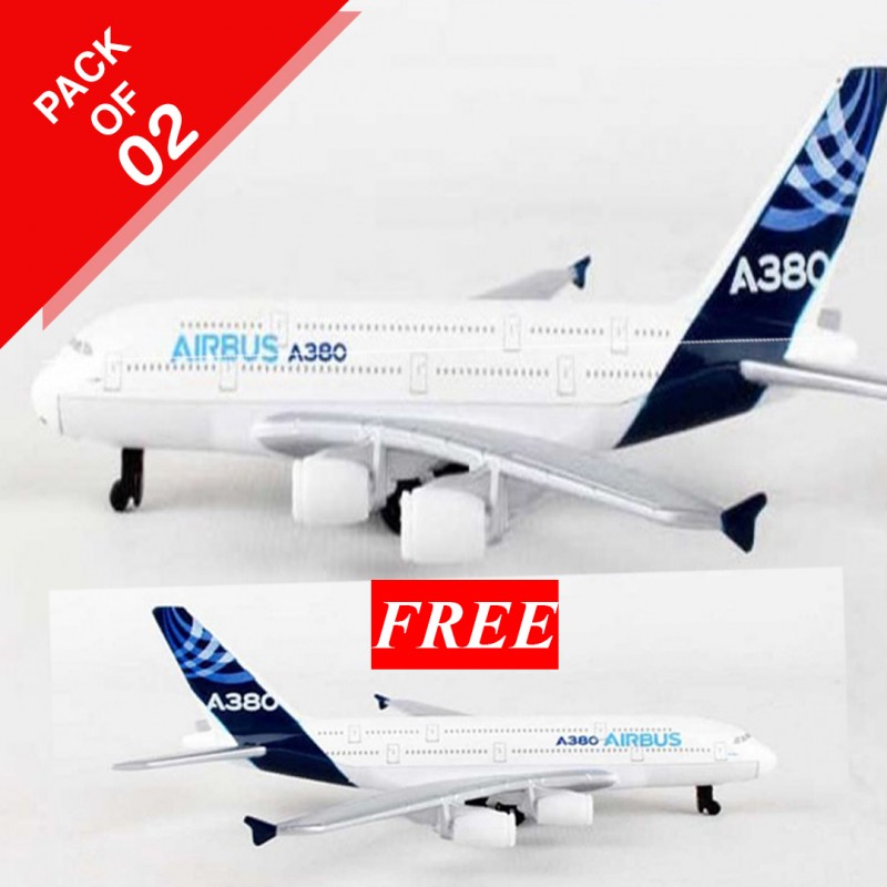 Airbus A380 Single Plane Pack (Buy 01 & Get 01 Free)