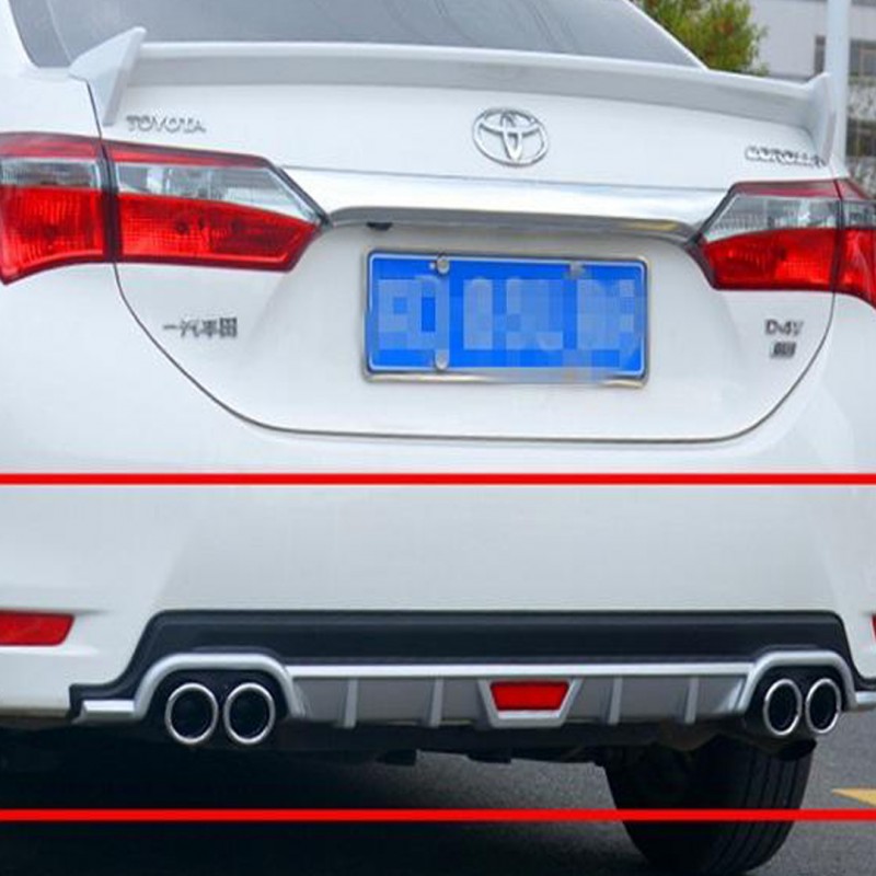 Toyota Corolla 2014-2018 – ABS – Rear Diffuser