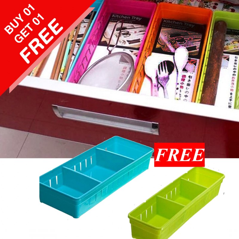Handy Trays Drawer Storage Pack (Buy 01 & Get 01 Free)