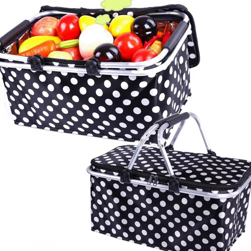 Collapsible Insulated Picnic Basket