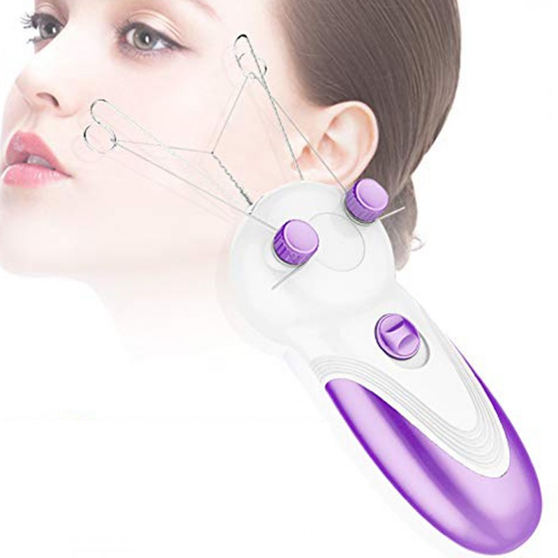Electric Rechargeable Bee Threading Hair Epilator