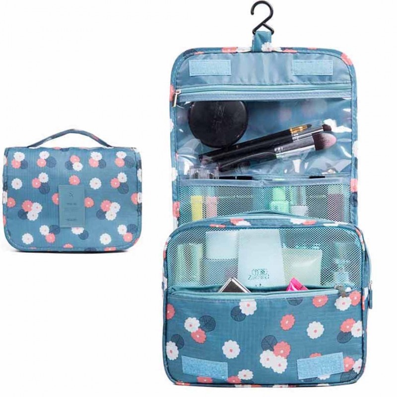 Travel Cosmetic Bag For Makeup Multi-function Large Capacity Hook Bag