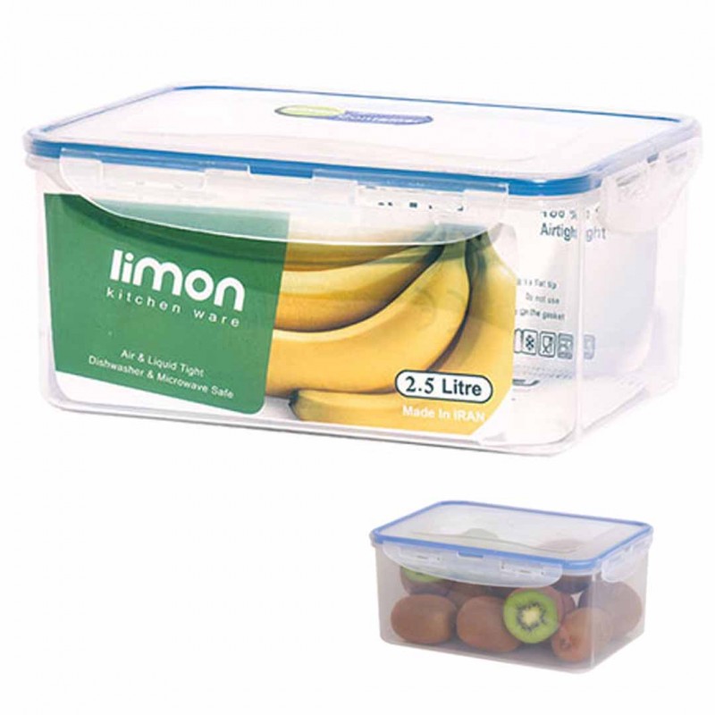 Limon Rectangular Freezer Container 2.5 Liter