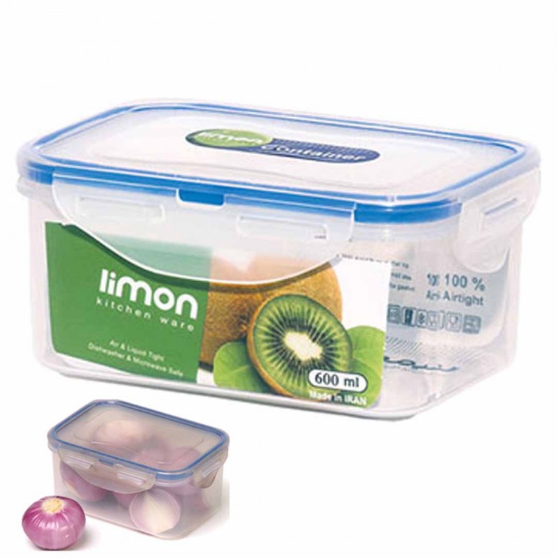 Limon Rectangular Freezer Container 600 Ml