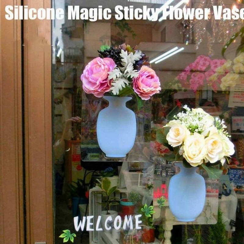 Silicone Sticky Vase