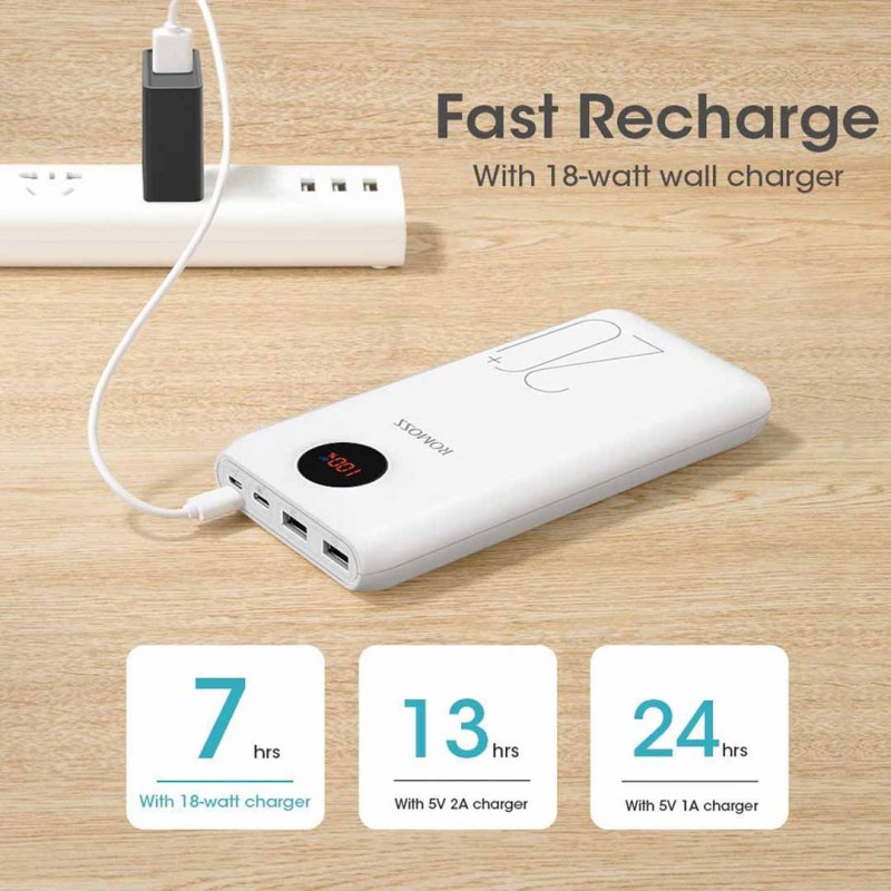 Romoss SW20 Pro PD3.0 18W 20000 MAH Fast Charger