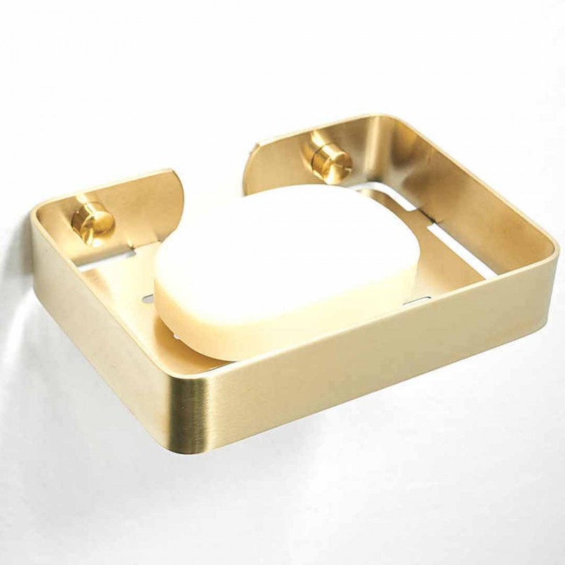 Stainless Steel Wall Mounted Tray (Golden)