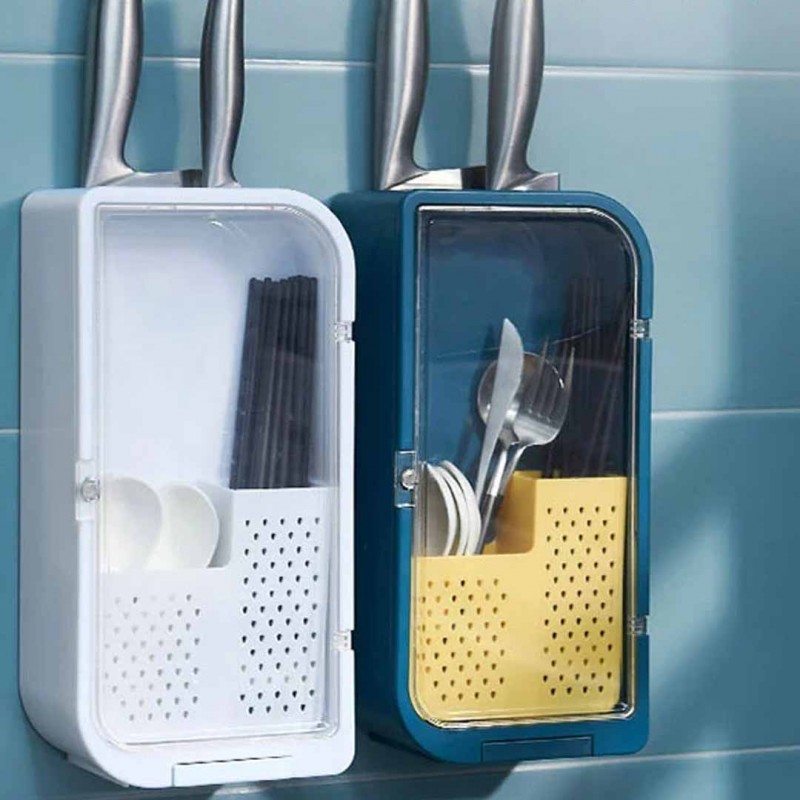 Knife & Cutlery Holder Wall Mounted