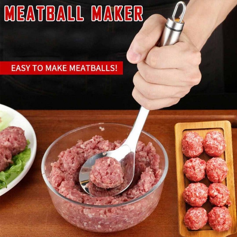 Meatball Spoon Stainless Steel