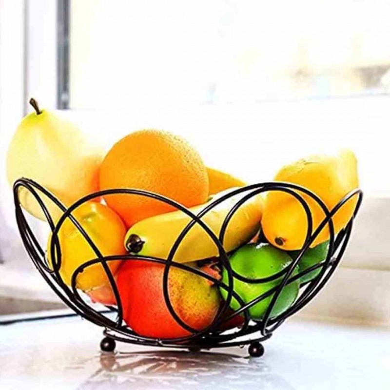 Fancy Fruit Iron Bowl