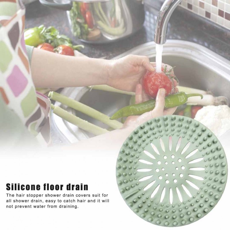 Silicone Catcher Shower Drain Covers