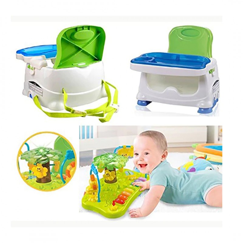 A&B Booster Seat Green