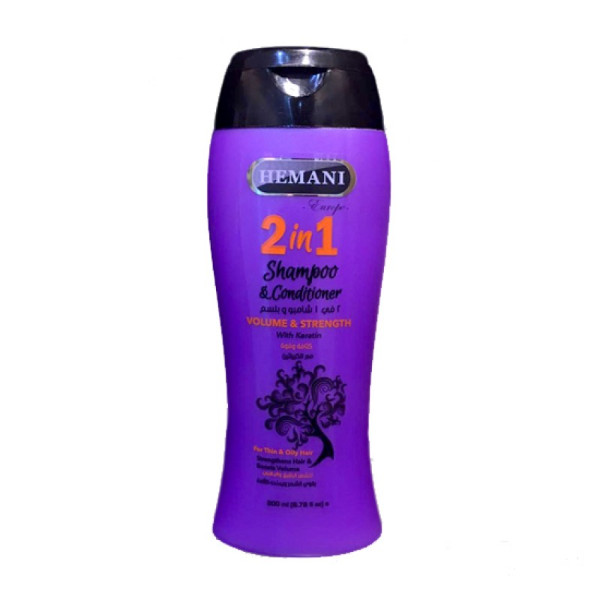 Hemani Herbal Total 2 In 1 Volume & Strength Shampoo & Conditioner
