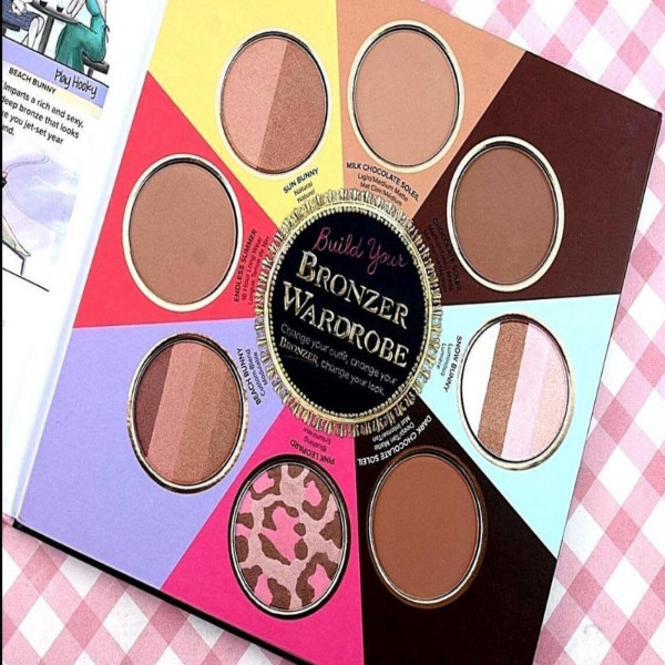 Too Face Bronzer Studio 8 Colors Highlighter Palette For Face & Body
