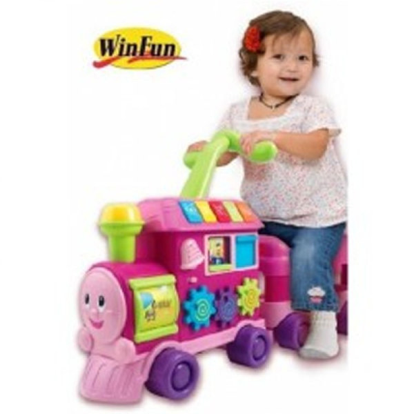 Winfun Ride On Train Walker - Pink