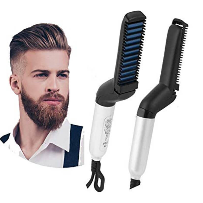 Multi Functional Hair Curler Straightening Brush