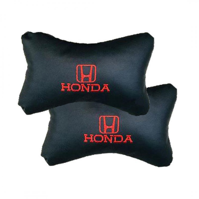 Honda Logo Neck Rest Pillow - Pair
