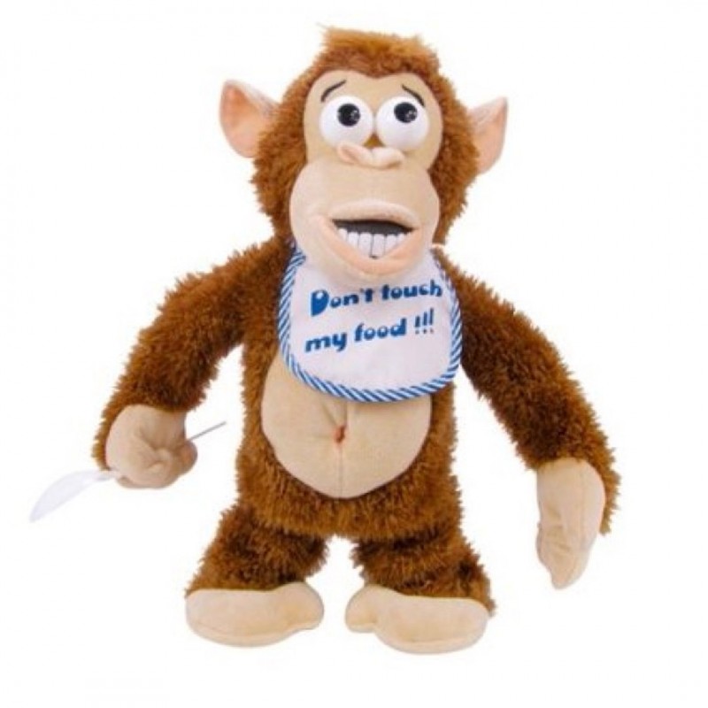 Crying Monkey Electronic Stuffed Toy