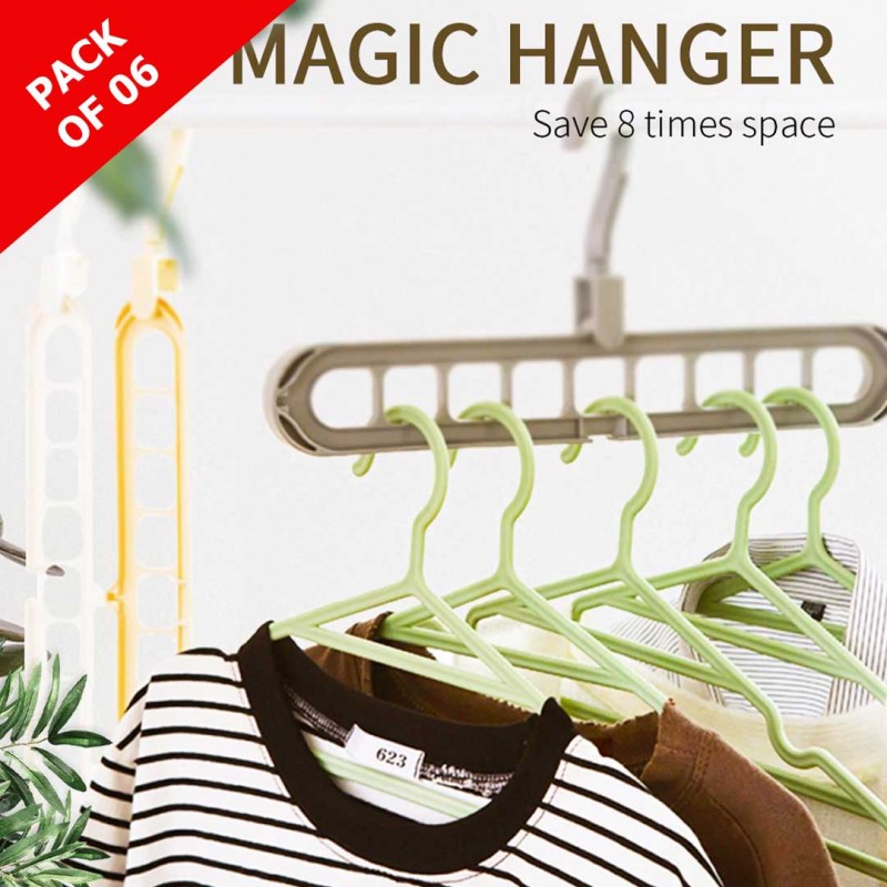 Magic Hanger (Pack Of 06)