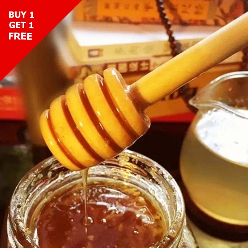 Wooden Honey Spoon (Buy 1 & Get 1 Free)