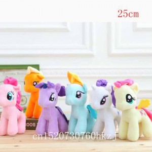 Cute Little Pony Horse Soft Doll Stuffed Plush Toy Kids