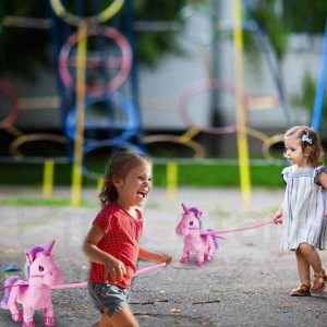 Electric Walking Stuffed Musical Animals Plush Cute Pets Horse Toys