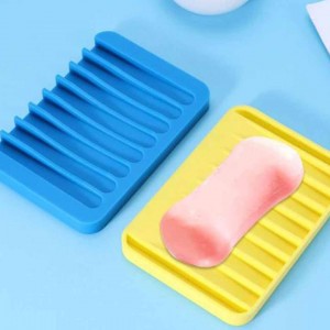 New Hand Scrubber Gloves & Durable Silicone Soap Dish (Buy 1 & Get 1 Free)