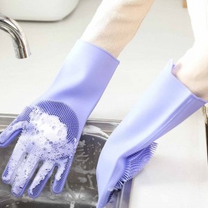 New Hand Scrubber Gloves & Kitchen Sink Organizer Tool For Dish Wash (Buy 1 & Get 1 Free)