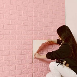 3D Wall Panels Peel and Stick Wallpaper Pink Pack Of 20