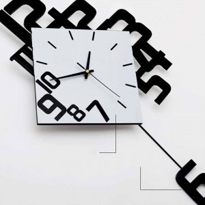 Personality Digital Wall Clock