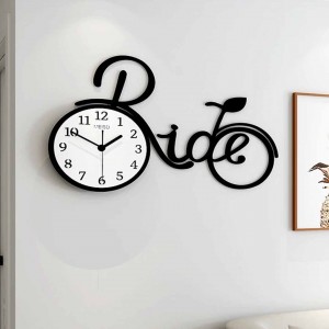 Bicycle Design Clock Wall