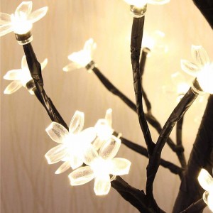 LED Plum Cherry Blossom Tree Light Table Lamps