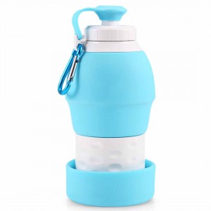Portable Silicone Water Bottle Removable Folding