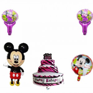 Happy Birthday Decor Set 5 Mickey Mouse
