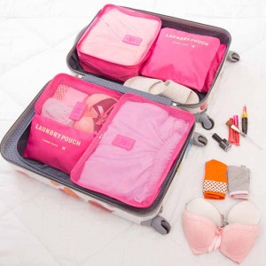Travel Storage Bags Organizer Set of 6 Pcs Travel Accessories
