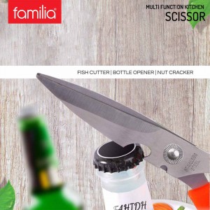 Multi Function Kitchen Scissor with Fish Cutter