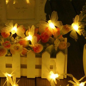 Butterfly Battery String Lights Multi Colors LED Lamp