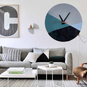 Multicolor Living Room Decorative Wall Clock