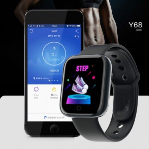 D20 Fitness Bracelet Blood Pressure Bluetooth Heart Rate Monitor Watch