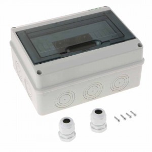 Electrical Distribution Box Home Lighting Box 8-10 Ways Surface Mounted Circuit Breaker
