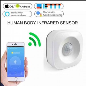 WIFI Motion Sensor Wireless Ceiling PIR Alarm Human Body Infrared Security Detector