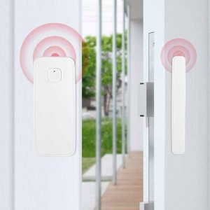 WiFi Smart Door Sensor Tuya APP Control Door Window Opening Security Alarm Sensor Magnetic Switch