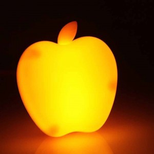 Pack of 3 Apple Shape Night LED Light
