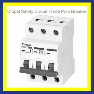 Clopal Safety Circuit Three Pole Breaker 32A, 63A
