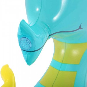 Seahorse Inflatable Sprinkler Pool